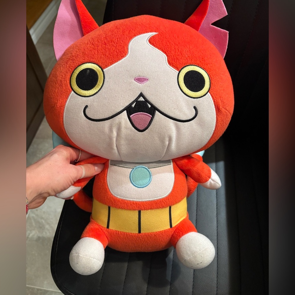 Rare YoKai Watch Hasbro Level 5 2005 Large 15" Jibanyan 2015